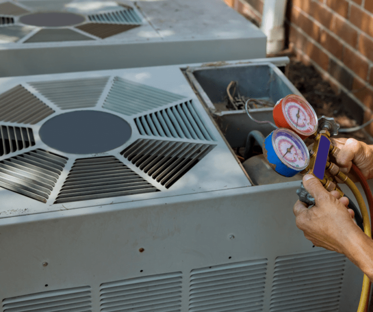 air conditioning repair job