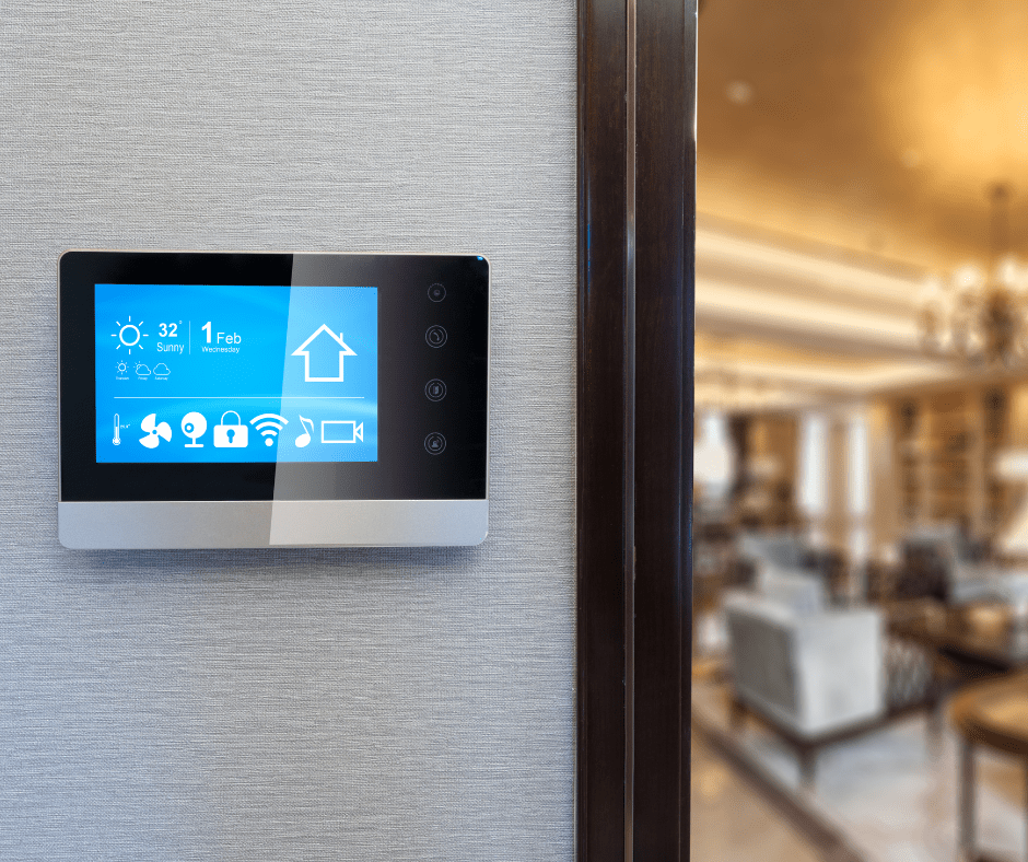 SMART Thermostat for heating and cooling system