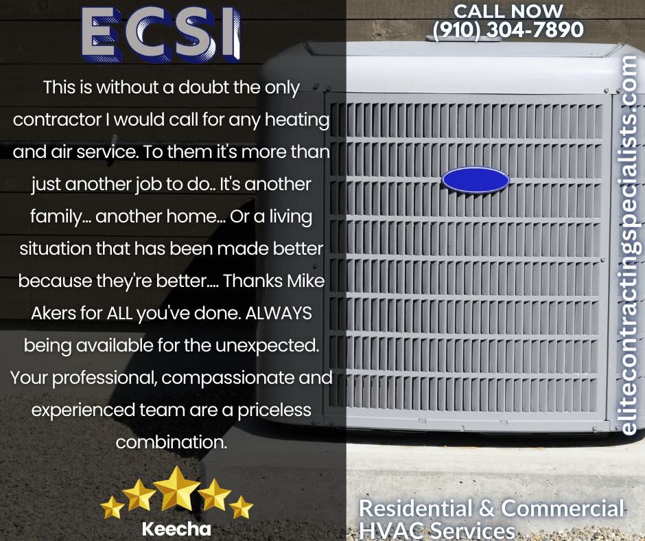 ECSI HVAC Company 5 Star Review