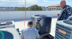 Commercial HVAC Service Call performed by Elite Contracting Solutions Inc.