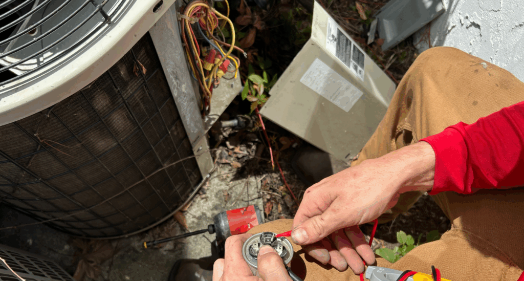 HVAC service call