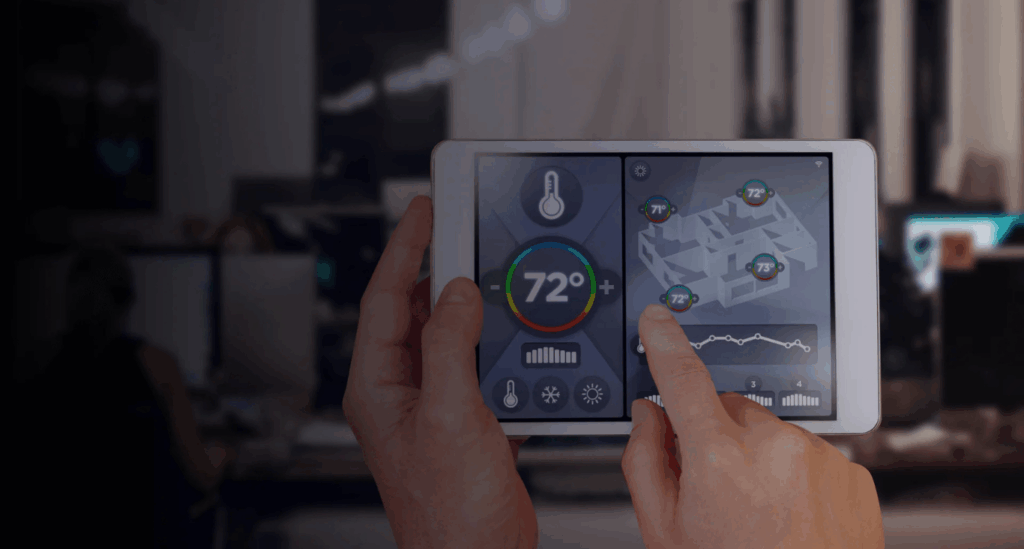 SMART HVAC System thermostat