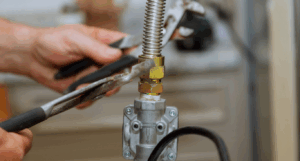 Flexible Gas Line Installation