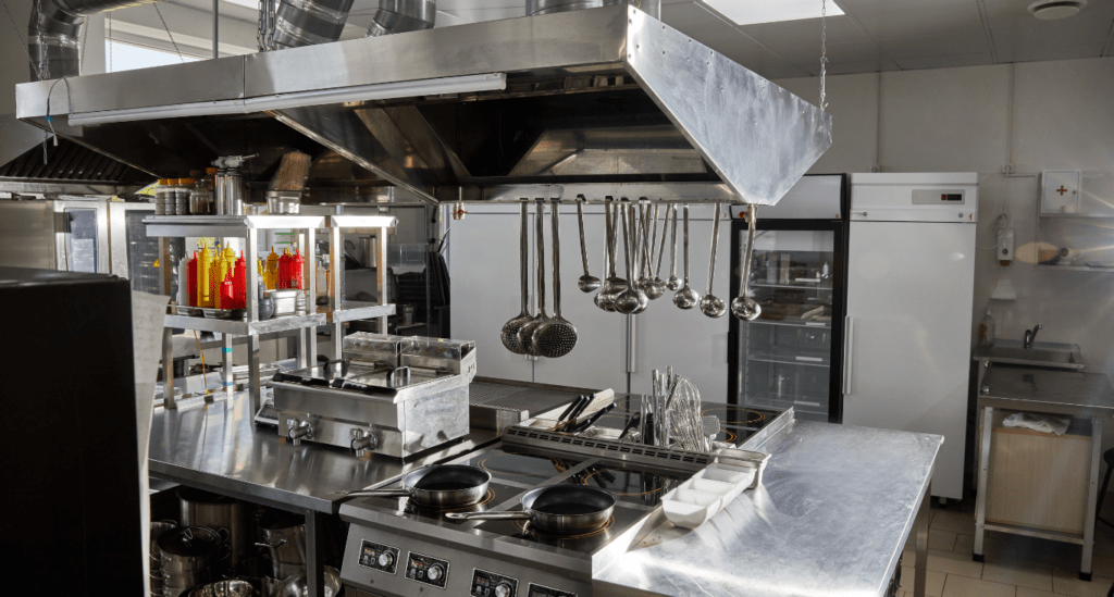 Commercial Kitchen Exhaust Hood.