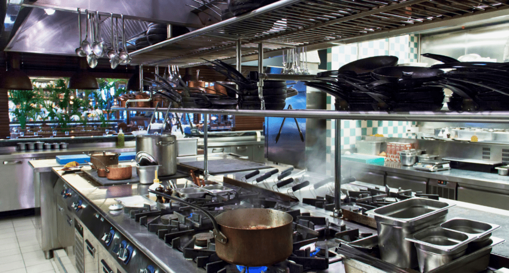 Restaurant Exhaust Hood System.