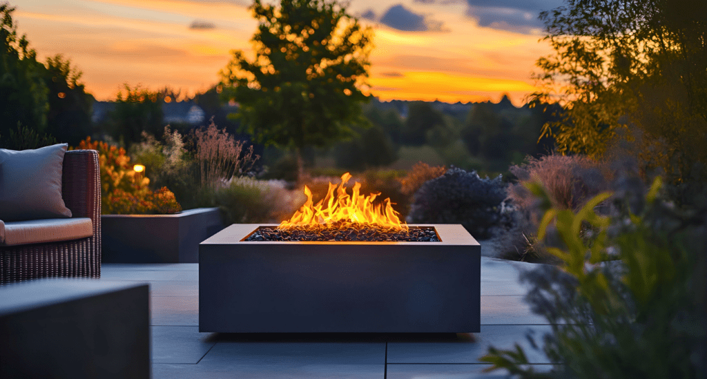 Outdoor Gas Fire Pit Hybrid Systems are a Very Popular and Growing Trend.