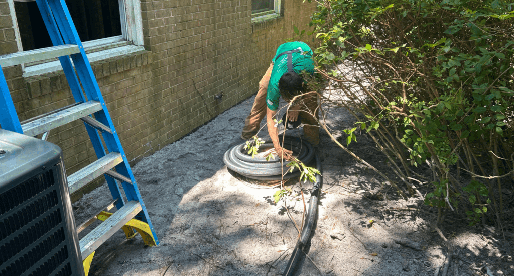 AC Change-outs Being Performed by Elite Contracting Solutions Inc. in Wilmington, NC.