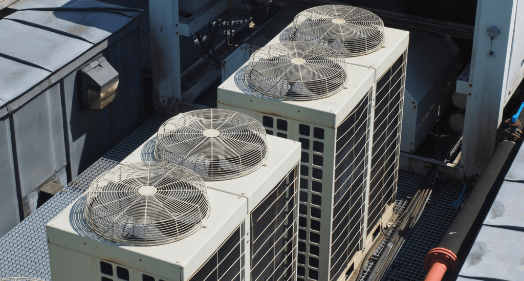 Commercial VRF HVAC System.