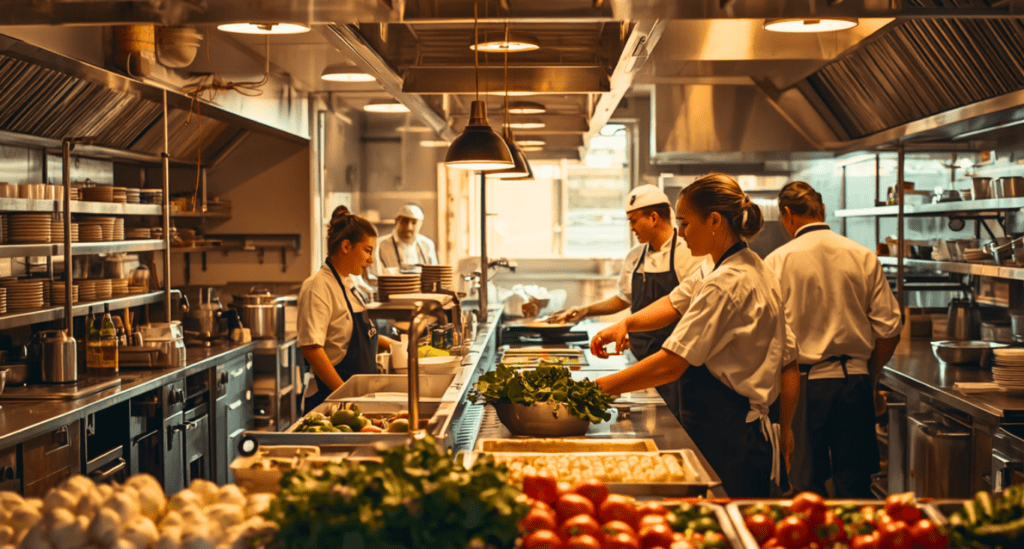 When Everything is Working Together, The Open Kitchen Becomes More Enjoyable for Both Employees and Patrons.