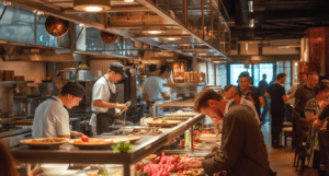 Noise Reduction in an Open Kitchen is Important for Both the Employees and Patrons.
