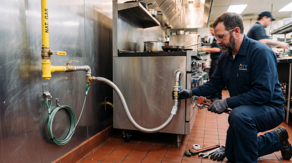 Proper Flexible Hose Installation and Management is Important to Prevent Gas Leaks.