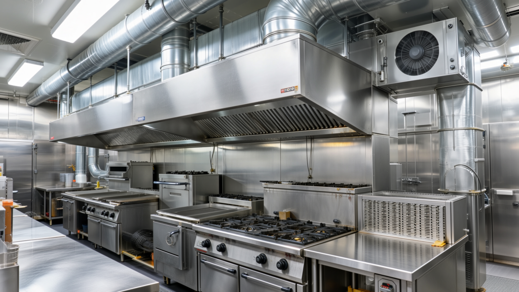 Commercial Kitchen Ventilation System.
