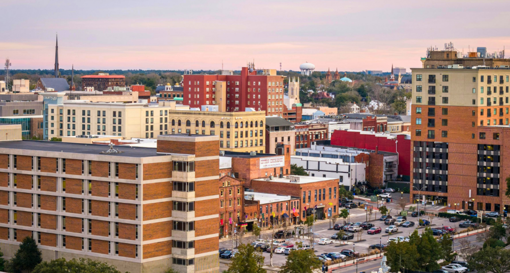 Downtown Wilmington, NC.